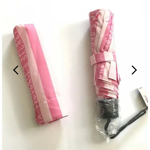 Victoria Secret Pink Stripe Umbrella - Picture 2 of 2